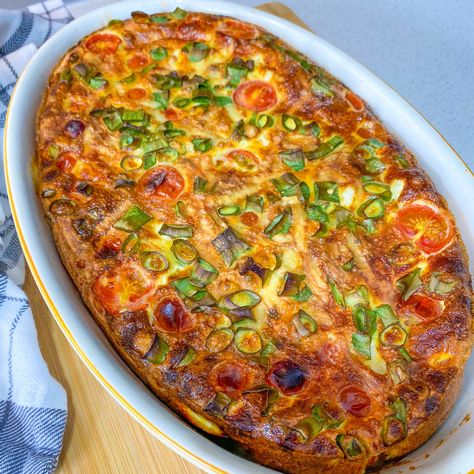 Frittata Recipes Baked, Oven Baked Frittata, Italian Frittata, Japanese Pumpkin, Baked Frittata, Veggie Frittata, Cheese Mozzarella, Healthy Recipes On A Budget, Frittata Recipes