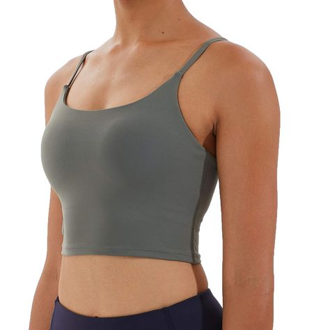 PRICES MAY VARY. 87% Nylon, 13% Spandex Imported SIZE NOTICE: If you prefer a less snug fit, please order one size up! Pull On closure 【Fabric & Supportive Pads】Our cropped sports tank tops for women are made out of lightweight, moisture-wicking 87% Nylon and 13% Spandex. High Stretchy, Comfortable, Breathable, without Opaque. Padded workout bra with removable pads for convenient adjustment for A/B/C/D cups. 【Kindly Note 】S fits for 30A 30B 30C 32A . M fits for 30D 32B 32C 32D 34A . L fits for 3 Sports Tank Tops, Bra Workout, Sports Bra Design, Workout Bra, Yoga Tank Top, Cute Workout Outfits, Yoga Tank, Tank Top Bras, Yoga Tank Tops