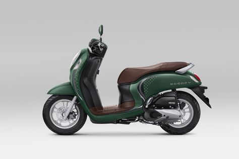 Scoopy Honda, Honda Scoopy, New Motorcycles, Down Payment, Motorcycles, Vehicles, Green