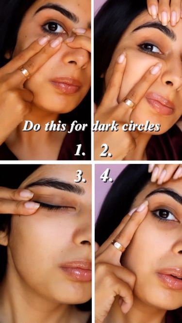 Beauty Hacks Dark Circles, Face Massage Techniques, Facial Routine Skincare, Facial Massage Routine, Dark Eye Circles, Face Yoga Facial Exercises, Eye Skin Care, Clear Healthy Skin, Natural Face Skin Care