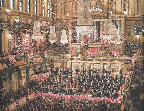 Music in the air | New York Social Diary Dil Image, Year Concert, Universal Facts, New Year Concert, Vienna Philharmonic, Herbert Von Karajan, Placido Domingo, Metropolitan Opera, Art Event