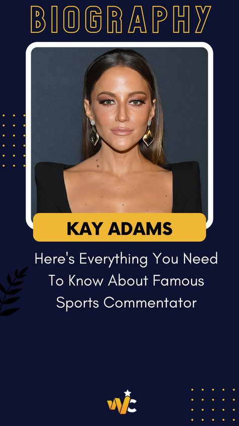 Kay Adams is an American sportscaster and television personality. Eddie Van Halen Wife, Good Morning Football, Kim Adams, Kay Adams, Richest Actors, Jose Canseco, Super Sunday, Marital Status, Van Halen