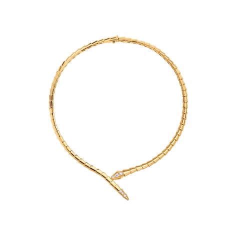 Serpenti Viper Necklace Yellow gold | Necklaces | Bulgari Official Store Bvlgari Necklace Snake, Serpenti Viper Necklace, Bulgari Necklace, Bvlgari Gold, Bvlgari Necklace, Bulgari Jewelry, Expensive Jewelry Luxury, Snake Jewelry, Gold Necklace Set