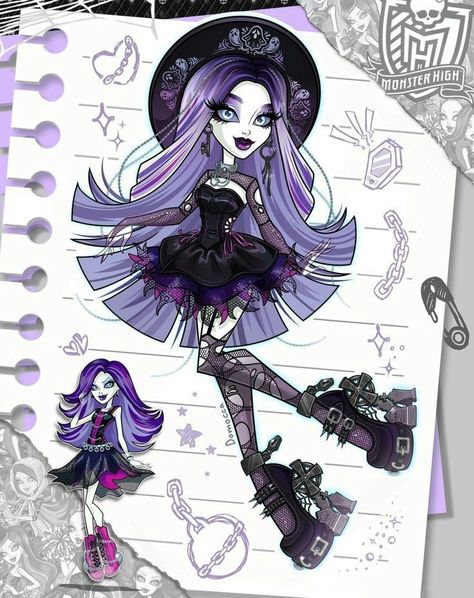 Monster high Kida Disney, Monster High Cosplay, Spectra Vondergeist, Monster H, Arte Monster High, Klub Winx, Monster High Pictures, Arte Do Kawaii, Catty Noir