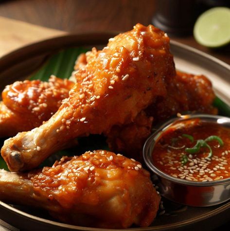 Bang Bang Chicken, Chicken Leg Recipes, Sriracha Sauce, Chicken Drumsticks, Sweet Chili Sauce, Chicken Legs, Juicy Chicken, Sweet Chili, Chili Sauce