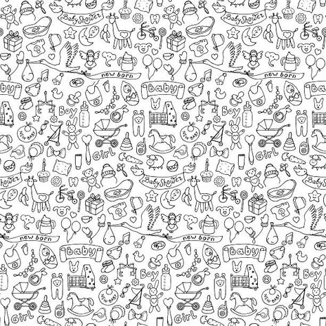 Embroidery Icons, Large Throw Blanket, Embroidery Journal, Doodle Baby, Doodle Elements, Horror Vacui, Mini Doodle, Cool Doodles, Hand Drawn Icons