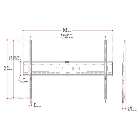 Rv tv mount