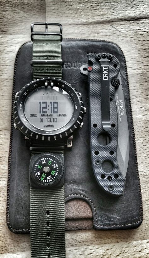 Suunto Core, Tactical Watch, Edc Tactical, Pocket Dump, Edc Gear, Military Watches, Sports Watch, Luxury Watches For Men, Survival Gear