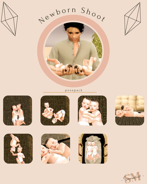 Sims 4 Newborn Poses, Sims 4 Newborn Cc, Twin Poses, Sims 4 Poses, Twins Posing, 4 Poses, Newborn Hospital, Newborn Twins, Newborn Poses