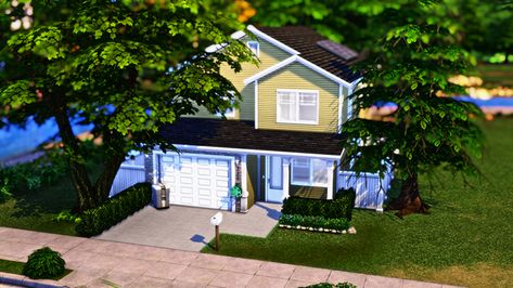 30x20 House Plans Layout Sims 4, 20 X 15 Sims House, 30x20 House Plans Layout, Roomates House Sims 4, Sims 4 Three Bedroom House, Sims 4 Minimalist House Cc, 20x15 Sims 4 House, Sims 4 20x15 House, Sims 4 Urban House