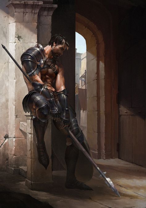 ArtStation - lianxi, hongyu wang Heroic Fantasy, Jaime Lannister, Male Character, Arya Stark, Dungeons And Dragons Characters, Fantasy Male, Fantasy Armor, Fantasy Warrior, Arte Fantasy