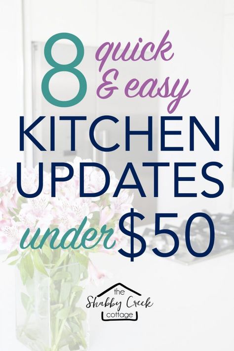 8 easy ways to give your kitchen big style on a small budget Easy Kitchen Updates, Kitchen Big, Easy Home Improvement Projects, Kitchen Updates, Easy Home Improvement, Budget Kitchen Remodel, Tuscan Kitchen, Tuscan Decorating, Easy Cheap