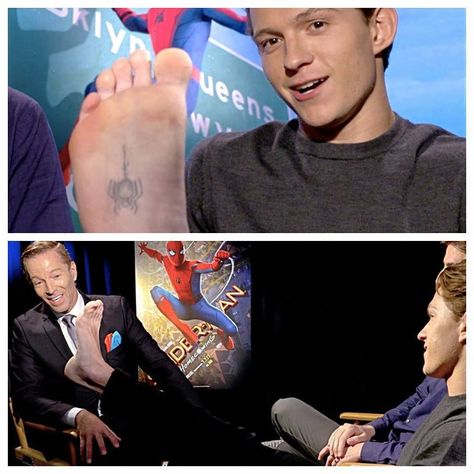 Tom Holland Tattoo, 00 00 Wallpaper, Spiderman Tom Holland, Spiderman Tom, Avatar 2 Movie, Charlie Rowe, Spiderman Tattoo, Celebrity Memes, China Image