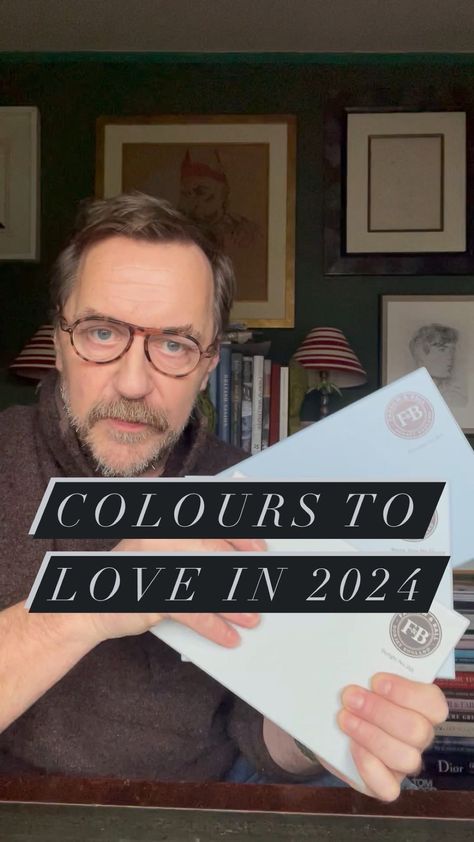 Farrow & Ball | Colours to fall in love with in 2024.   For his first video of the year, @paddy_od_1 is sharing three colour families to consider for your… | Instagram Farrow And Ball Basement, Churlish Green Farrow And Ball, Farrow And Ball Pale Powder 204, Very De Terre Farrow And Ball, Colour Of The Year 2024, Kittiwake Farrow And Ball, Farrow And Ball Neutrals, London Clay Farrow And Ball, Farrow And Ball Skylight