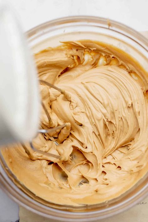 Caramel Ermine Frosting, Butterscotch Whipped Cream, Caramel Ganache Frosting, Whipped Salted Caramel Ganache, Carmel Whipped Frosting, Whipped Salted Caramel, Fluffy Caramel Frosting, Carmel Cake Filling Recipes, Caramel Whipped Cream Frosting