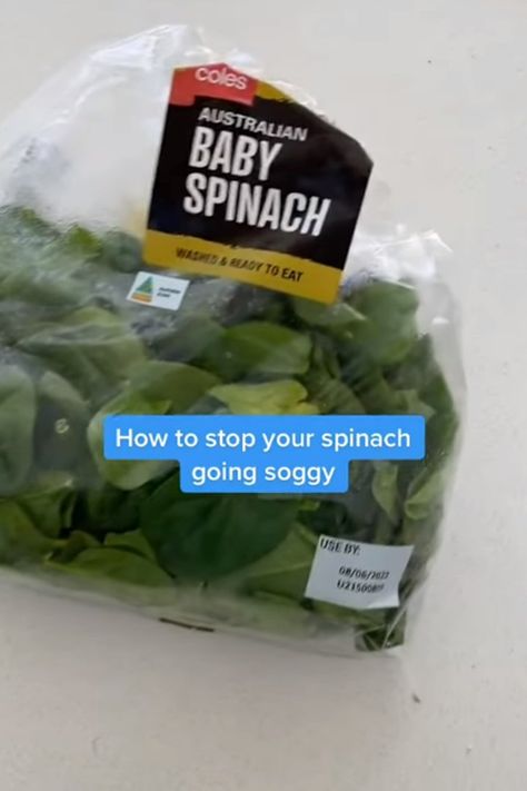 Spinach Storage In Fridge, Storing Spinach In Fridge, How To Store Spinach In Fridge, How To Store Spinach, Fridge Storage, Holistic Nutritionist, Food Combining, Fridge Organization, Spinach Leaves