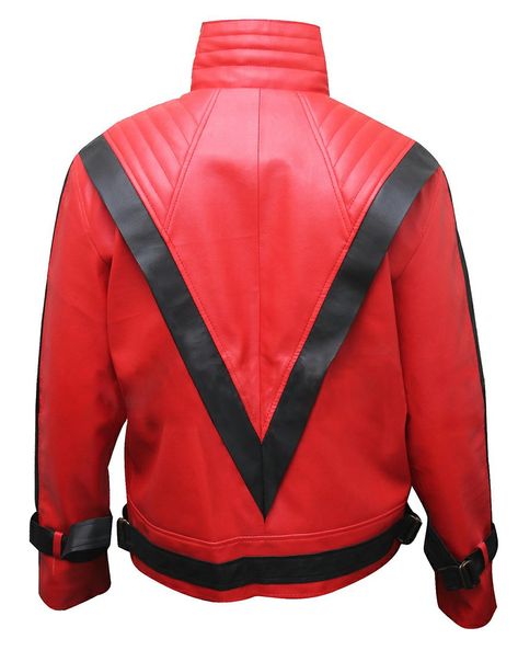 Michael Jackson Thriller Jacket, Thriller Jacket, Thriller Michael Jackson, Michael Jackson Jacket, Red Studio, Michael Jackson Thriller, Zombie Costume, Pet Clinic, Red Jacket