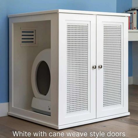 Refined Self Cleaning Litter Box Cabinet - The Refined Feline Litter Robot Enclosure, Cat Litter Box Cabinet, Litter Cabinet, Litter Box Cabinet, Cat Litter Cabinet, Self Cleaning Litter Box, Litter Robot, Cleaning Litter Box, Box Cabinet