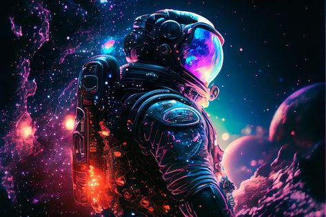 Neon Pc Wallpaper, Space Wallpaper Desktop, Dual Monitor Backgrounds, Astronaut Tattoo, Magazine Clippings, Astronaut Wallpaper, Galaxies Wallpaper, Laptop Wallpapers, Moon Images