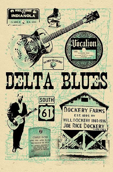 #blues posters by Grego - America's favorite Blues Folk Artist - only available at www.mojohand.com - everything Blues #deltablues Juke Joints Mississippi, Blues Music Aesthetic, Louis Jordan, Blues Music Art, Blues Poster, Mississippi Delta Blues, Blues Music Poster, Mississippi Blues, Jordan Poster