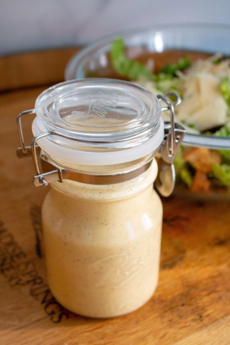 House Dressing Recipe, Homemade Creamy Italian Dressing, Herb Dressing Recipe, Creamy Italian Dressing, Italian Dressing Recipes, Weekend Recipes, Herb Dressing, House Dressing, Salad Dressing Recipes Homemade