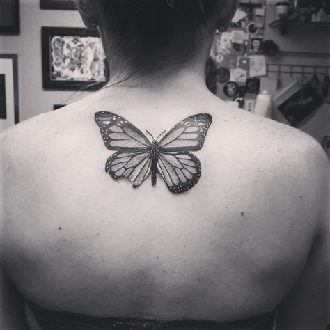 My butterfly tattoo. Left bottom wing is tattered because I broke my left hip in 2012. Injured Butterfly Tattoo, Holes In Butterfly Wings Tattoo, Torn Butterfly Tattoo, Tattered Butterfly Tattoo, Butterfly With Broken Wing, Wing Tattoo Meaning, Wings Tattoo Meaning, Butterfly Wing Tattoo, Wing Butterfly