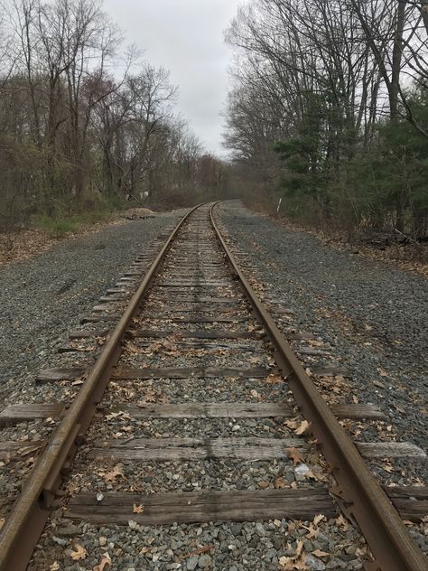 Scott Bartlett, Abandoned Train Aesthetic, Train Tracks Aesthetic, Grunge Train Aesthetic, Walking On Train Tracks, Rachel Price, Spirit Film, Scenery Inspiration, Cemetery Gates