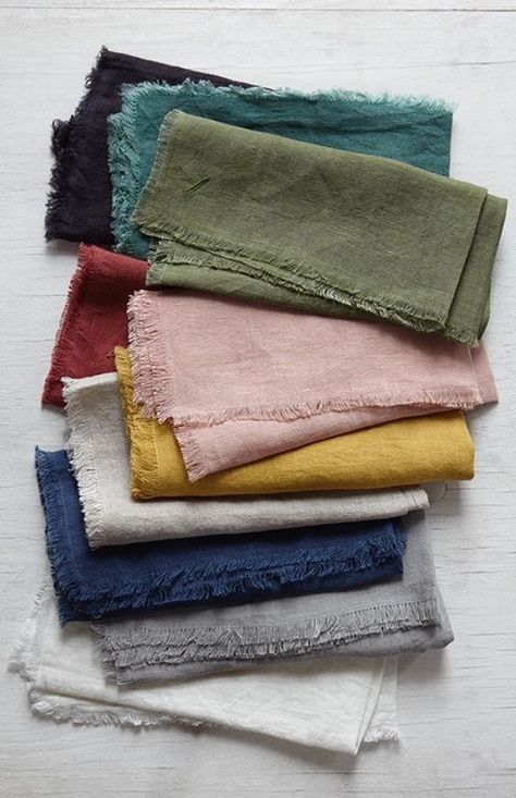 Kain Linen, Paint Charts, Linen Tea Towel, Linen Duvet Covers, Linen Duvet, Color Inspo, 가을 패션, Color Stories, Linen Napkins