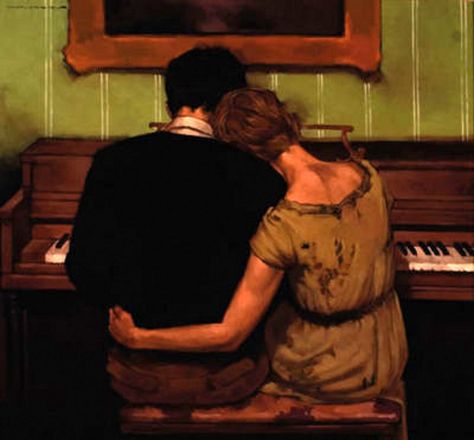 "Playing Their Song"- Joseph Lorusso Joseph Lorusso, Art Romantique, Romance Art, Playing Piano, The Embrace, Young At Heart, Romantic Art, Victor Hugo, Classical Art