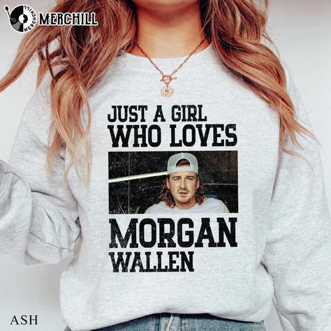 Morgan Wallen Merchandise, Morgan Wallen Tshirt Ideas, Morgan Wallen Clothes, Morgan Wallen Promposal, Morgan Wallen Shirts, Wallen Shirts, Rodeo Aesthetic, Light Up Hoodie, Morgan Wallen Concert Outfit