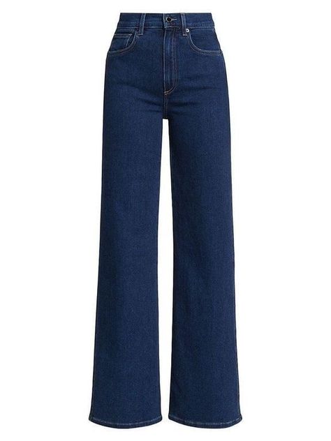 High Rise Jeans Outfit, Dark Wide Leg Jeans, Aesthetic Jeans, Jeans Aesthetic, Rok Mini, Outfit Png, High Rise Wide Leg Jeans, Jean Color, Jeans Wide