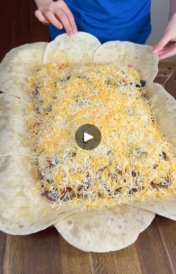 One Pan Quesadilla, Large Quesadilla, Sheet Pan Quesadillas Beef, Tacobell Quesadilla Recipes, Oven Quesadillas Sheet Pan, Sheet Pan Quesadillas Video, Quesadilla Recipes Taco Bell, Breakfast Quesadilla Videos, Pan Quesadilla Recipe