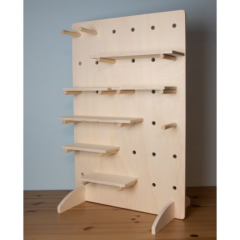 Free-standing Table Top Pegboard Display Stand — Dust Shack Tabletop Booth Display, Plywood Display Stand, Pegboard Display Stand, Pegboard Stand, Pegboard Shelf, Surfboard Shop, Craft Table Display, Table Top Display Stand, Tiered Display Shelves