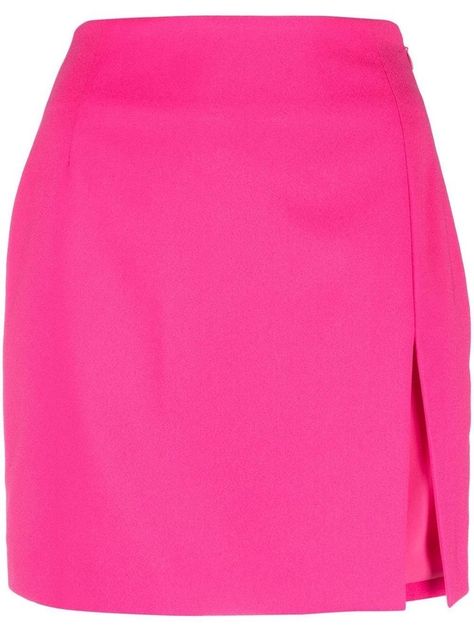 Spiral Clothes, Premiere Outfits, Hot Pink Mini Skirt, Barbie Premiere, Skirt Png, Neon Skirt, Pink Skirts, Hot Pink Skirt, High Waisted Skirts