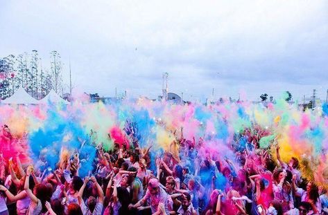 25 belas imagens do festival das cores pelo mundo Holi Festival, I Got This, Indiana, Festival, Art