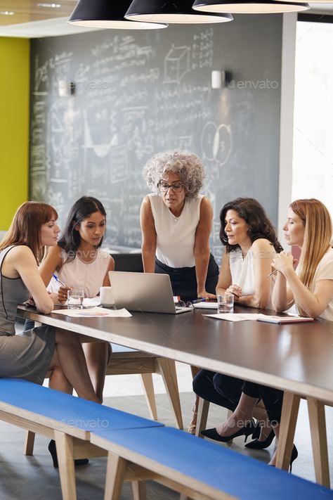 Female work colleagues using laptop computer in a meeting by monkeybusiness. Female work colleagues using laptop computer in a meeting#colleagues, #work, #Female, #laptop Table Talk, Work Meeting, Internet Business, Business Photos, New Laptops, Photoshop Photography, Branding Photoshoot, Live Events, Laptop Computers