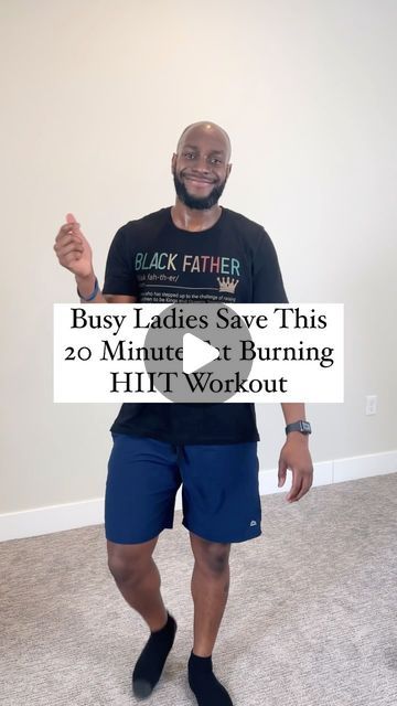 Dr. Akanni Salako | Body Transformation Coach on Instagram: "FULL WORKOUT 🔥

Ladies this is a quick and easy full body fat burning HIIT workout that you can do anywhere! 

If you’re a busy professional that has little to no time to workout during the week, these quick 20 minute workouts are a great option to add to your routine. 

Everyday doesn’t have to be a 45+ min workout at the gym to see results. We just need to be consistent!

If you’re looking for help reaching your weight loss goals and you are committed to making that change, comment the word “TRANSFORMATION” and I’ll reach out! 
This is only for US residents.

🔥FULL WORKOUT 🔥
4 Sets of each exercise 40 seconds work & 20 seconds rest 
.
.
#fatlosstips #quickworkout #homeworkout" 45 Min Workout, Word Transformation, Transformation Coach, Workout At The Gym, 20 Minute Workout, Full Workout, Be Consistent, Quick Workout, Hiit Workout