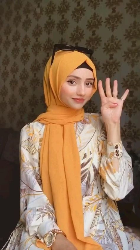 Hejab Grils Fashion, Latest Hijab Styles Tutorials, Muslimah Dress Simple Hijab Tutorial, Hajiab Styles, No Pin Hijab Tutorials, Unique Hijab Style, Hijab Abaya Style, Hijab Ideas How To Wear, Hijab With Abaya