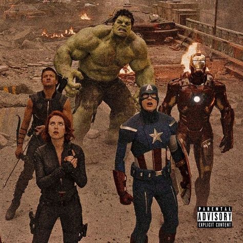 Marvel Spotify Playlist Covers, Marvel Album Covers, Marvel Spotify Covers, Marvel Playlist Cover, Parental Advisory Aesthetic, Marvel Playlist, Spotify Playlist Cover, Spotify Playlist Covers, Song Covers