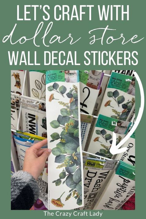 Dollar Store Candles, Christmas Candles Diy, Glass Candles, Floral Wall Decals, Candle Crafts Diy, Budget Crafts, Gift Tags Diy, Floral Decal, Tree Stickers