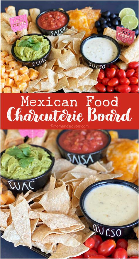 Mexican Charcuterie, Food Charcuterie Board, Charcuterie Party, Chips Salsa, Charcuterie Inspiration, Charcuterie Platter, Party Food Platters, Snack Board, Charcuterie And Cheese Board