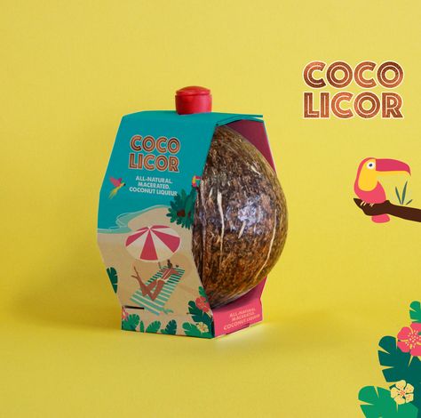 Coconut Wine, Inspirational Packaging, Coconut Liqueur, Supplements Packaging, Coconut Cups, Almond Bars, Consumer Packaging, Keto Supplements, Raspberry Ketones