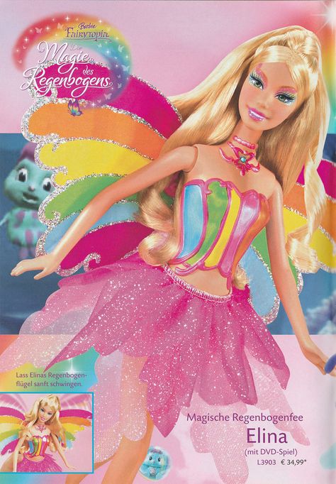 ☆ﾟ. * ･ ｡ﾟ♪, fyretrobarbie:  Elina on Barbie Journal... Barbie Elina, Barbie Journal, Barbie Fairy, Blonde Aesthetic, Barbie Fairytopia, 2010s Nostalgia, Barbie 2000, Barbie Halloween, Happy Pride Month