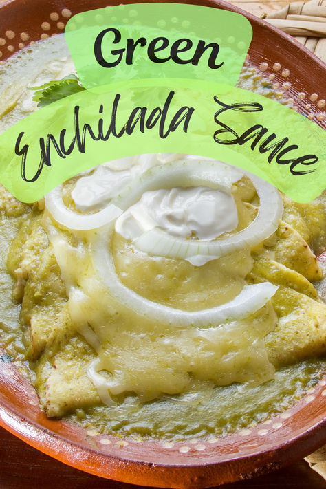 Although this recipe is named “green enchilada sauce,” it’s a versatile sauce that can be used in numerous dishes to enhance their flavors and give them a Mexican twist.