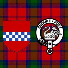 Lindsay Tartan, crest and shield Clan Lindsay, Lindisfarne Castle, Knights Templars, Lindsay Tartan, Scottish Pride, Scotland History, True Homes, Celtic Tattoos, Scottish Clans