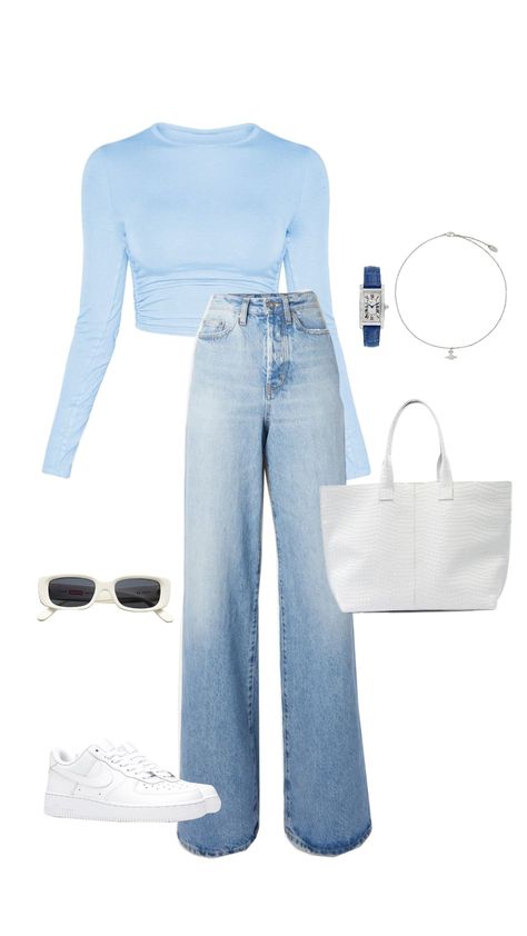 #blueaesthetic #blueandwhite #outfit#recent#aesthetic #fyp#popular#trending#wishlist Blue Fits Aesthetic, Light Blue Outfit Aesthetic, Blue Aesthetic Outfits, Light Blue Outfits, 13th Birthday Party Ideas For Teens, Blue Outfit Aesthetic, Light Blue Outfit, Blue Outfits, Outfit Korean