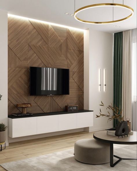 Tv Wall Units, Modern Tv Unit Designs, Tv Unit Furniture Design, Modern Tv Wall Units, Tv Unit Interior Design, Living Tv, Modern Tv Wall, House Redesign, Wall Tv Unit Design