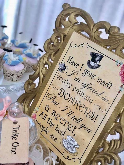 Alice In Wonderland Tea Party Wedding, Bridal Shower Alice In Wonderland Theme, Alice In Wonderland Quince Theme, Alice In Wonderland Tea Party Bridal Shower Ideas, Alice In Wonderland Wedding Invitations, Alice In Wonderland Sweet 16 Ideas, Alice In Wonderland Shower Ideas, Alice In Wonderland Wedding Ideas, Alice And Wonderland Bridal Shower Ideas