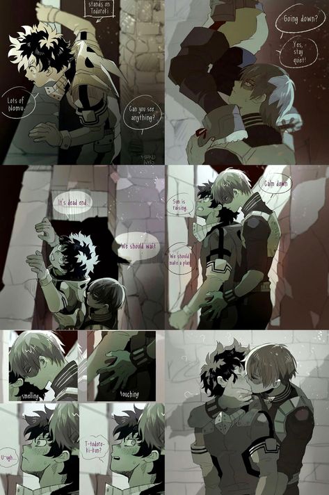 Tddk Spicy, Ahh Faster, Tododeku Spicy, Shouto Todoroki, Mha Ships, Bakugo Katsuki Fanart Cute, Midoriya Izuku, Wallpaper Tumblr, Boku No Hero Academia Funny