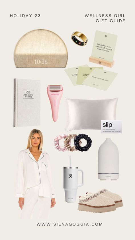 Wellness girl gift guide Wellness Girl Gift Guide, Wellness Girl, Airport Attire, Oura Ring, Wellness Aesthetic, Girls Gift Guide, Gift Guide Women, Amazon Purchases, The Glow Up